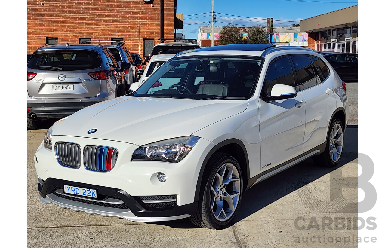 01/2015 Bmw X1 Sdrive 18d E84 MY15 4d Wagon White 2.0L
