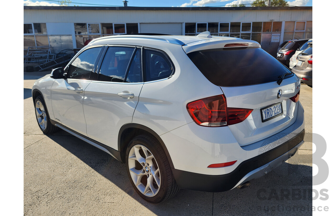 01/2015 Bmw X1 Sdrive 18d E84 MY15 4d Wagon White 2.0L