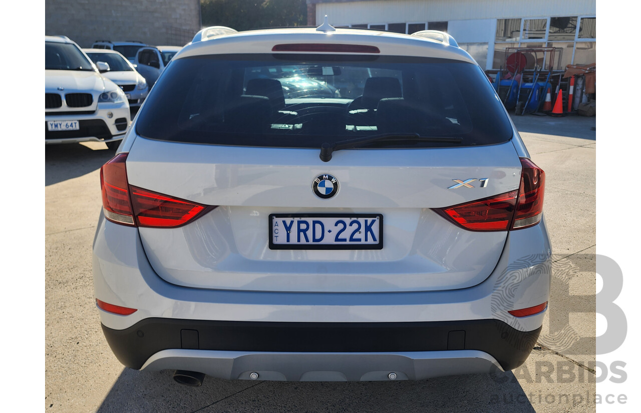 01/2015 Bmw X1 Sdrive 18d E84 MY15 4d Wagon White 2.0L