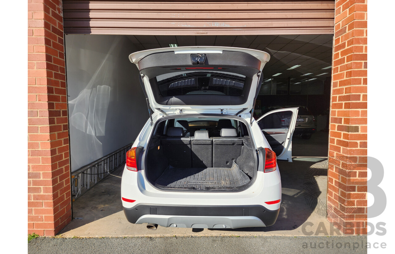 01/2015 Bmw X1 Sdrive 18d E84 MY15 4d Wagon White 2.0L