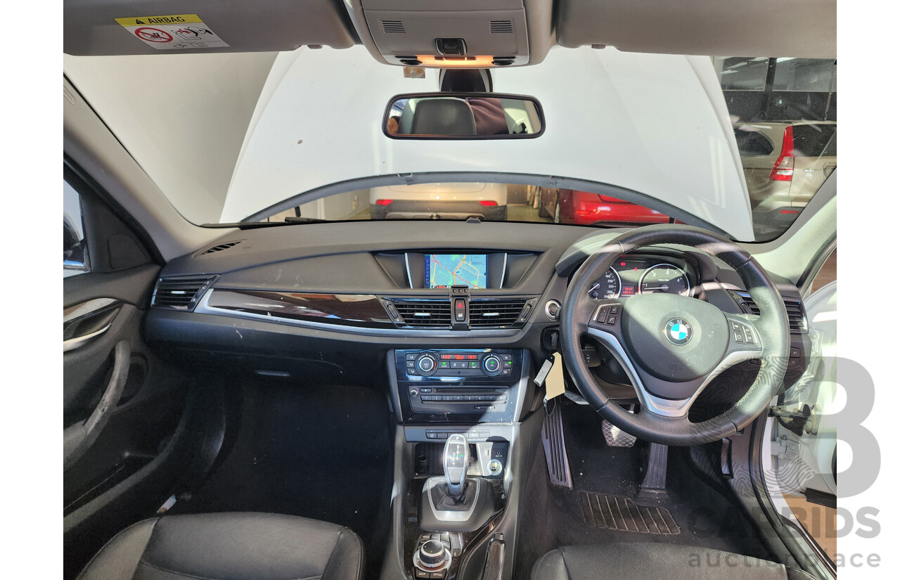 01/2015 Bmw X1 Sdrive 18d E84 MY15 4d Wagon White 2.0L