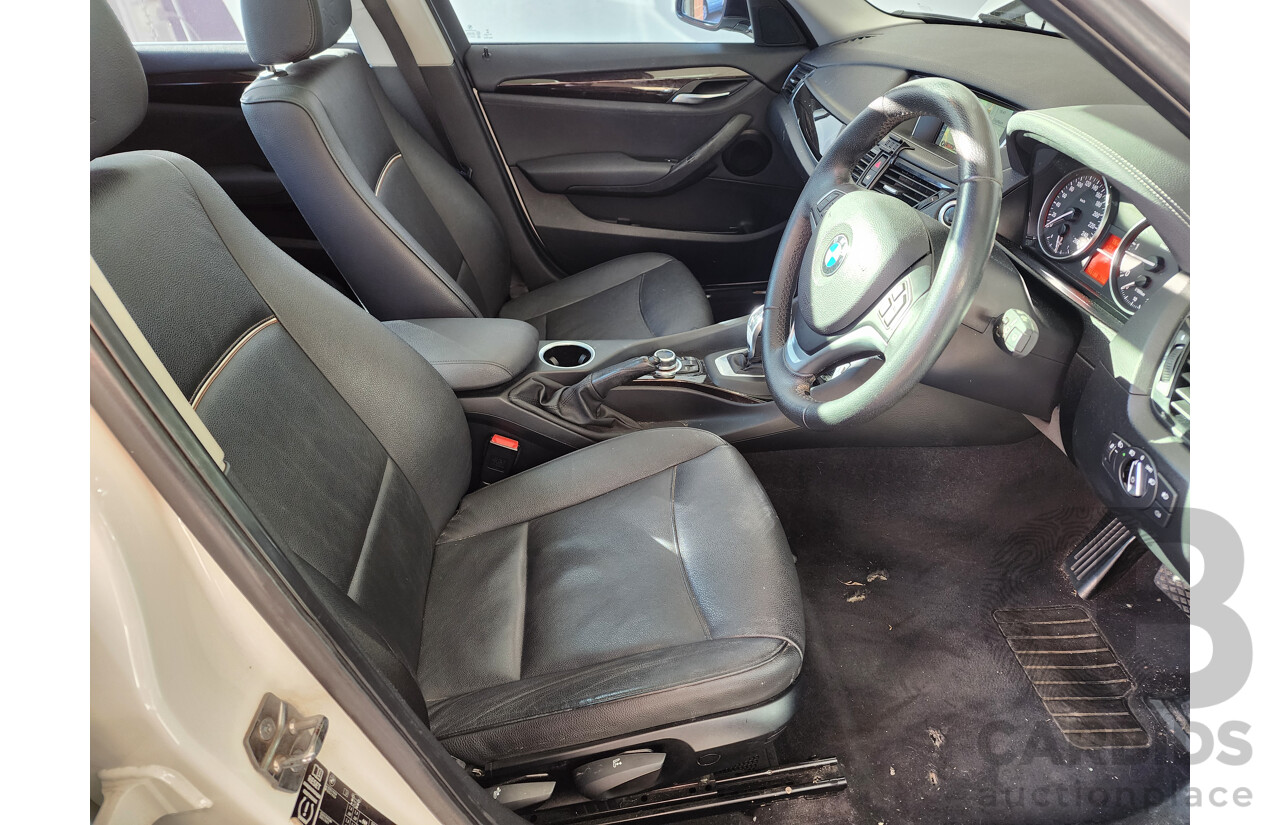 01/2015 Bmw X1 Sdrive 18d E84 MY15 4d Wagon White 2.0L