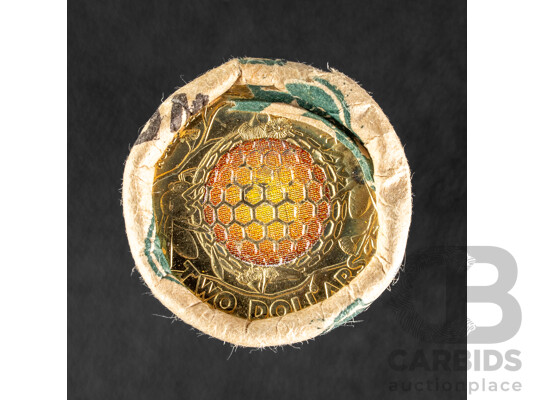 Australian 2022 Two Dollar Coin Roll, Honey Bee