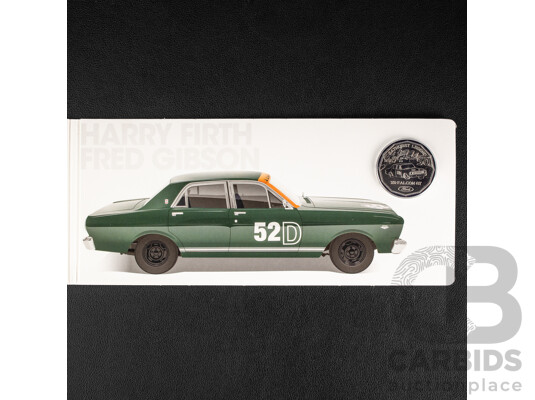 Australian RAM 2018 Seven Coloured Fifty Cent Coin Set, Ford High Octane, Australia's Motor Sport Legends