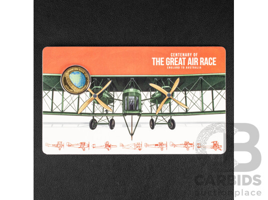 Australian RAM 2019 Eight Commemorative One Dollar Coin Collection, Centenary of the Great Air Race