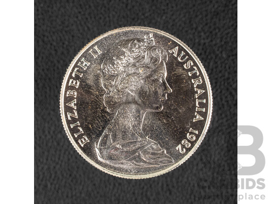 Australian RAM 1982 Silver Ten Dollar coin, Commonwealth Games .925