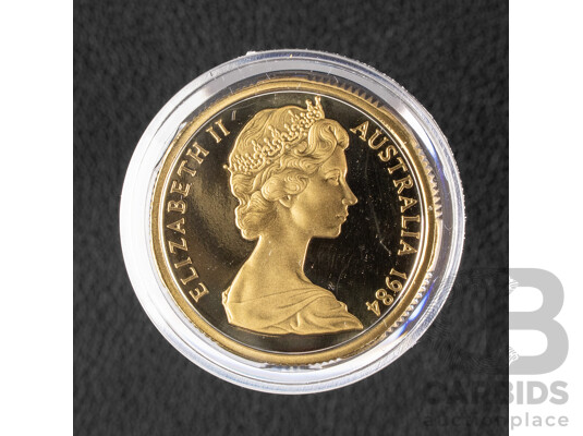 Australian RAM 1984 Proof One Dollar Coin, First Year Issue
