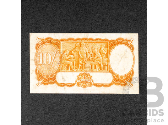 Australian 1942 Ten Shillings Note, Armitage/McFarlane