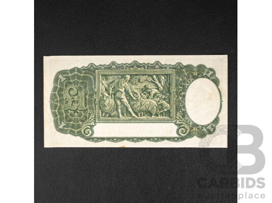 Australian 1938 One Pound Note, Sheehan/McFarlane