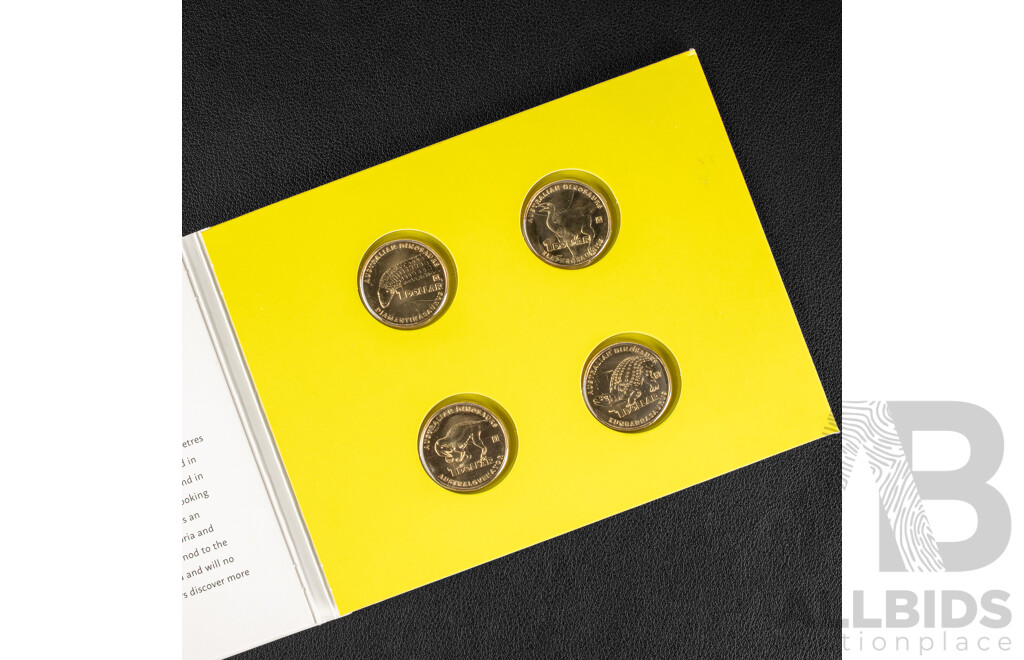 Australian RAM 2022 Privvy Mark One Dollar Coin Set, Australian Dinosaurs
