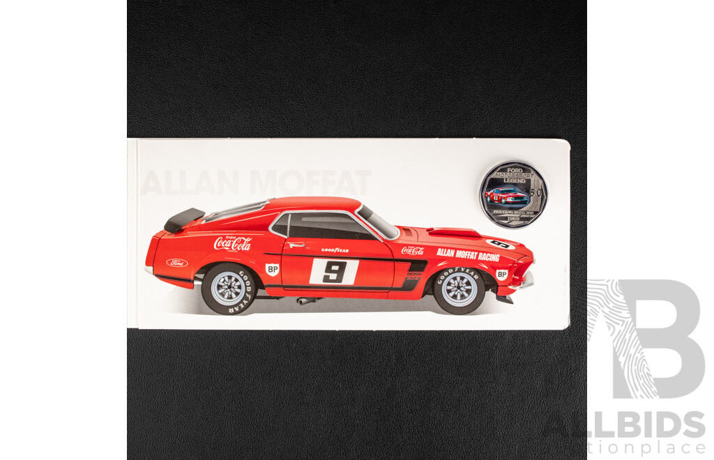 Australian RAM 2018 Seven Coloured Fifty Cent Coin Set, Ford High Octane, Australia's Motor Sport Legends