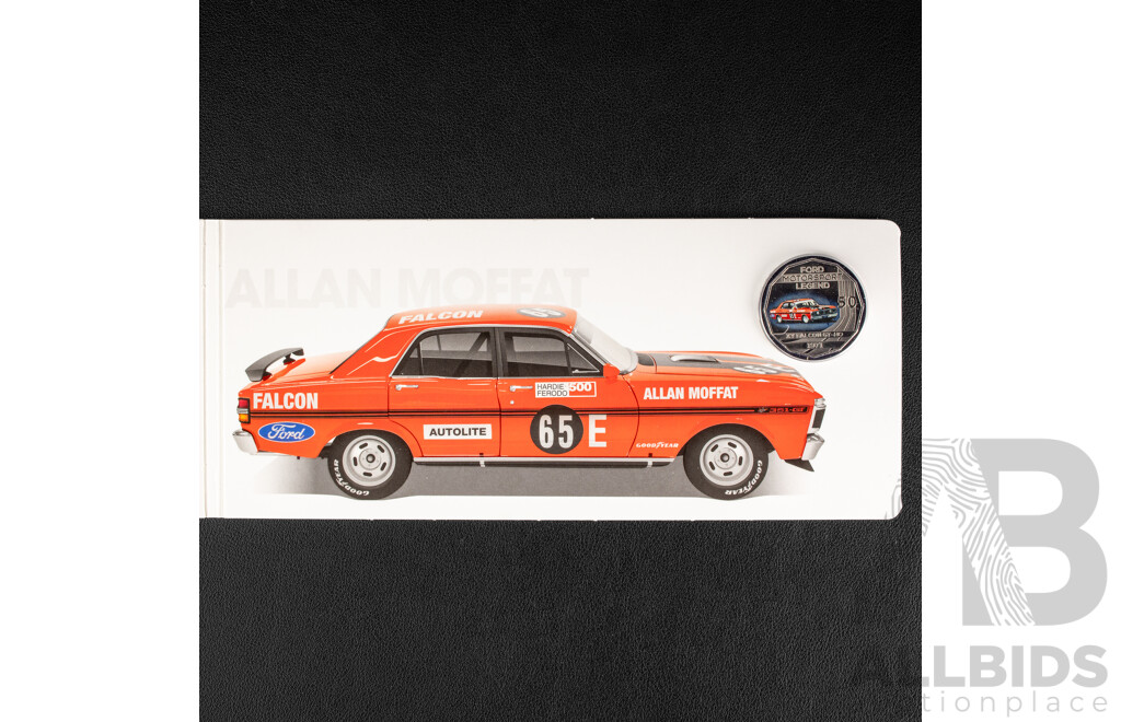 Australian RAM 2018 Seven Coloured Fifty Cent Coin Set, Ford High Octane, Australia's Motor Sport Legends