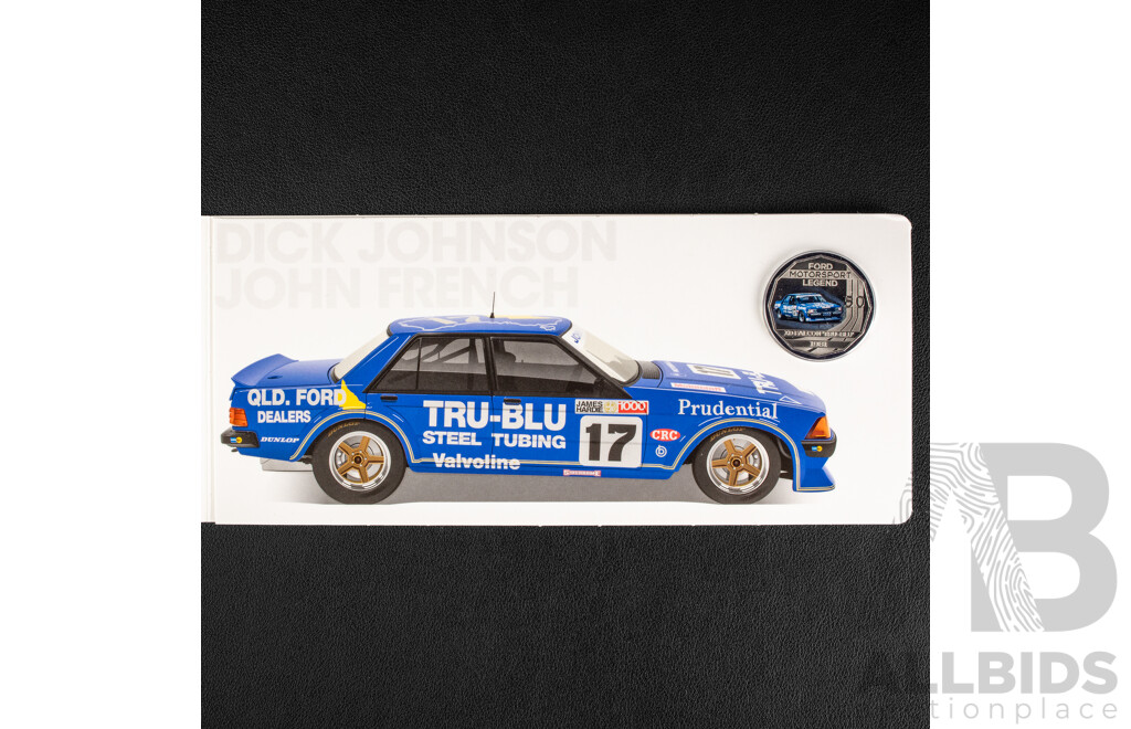 Australian RAM 2018 Seven Coloured Fifty Cent Coin Set, Ford High Octane, Australia's Motor Sport Legends