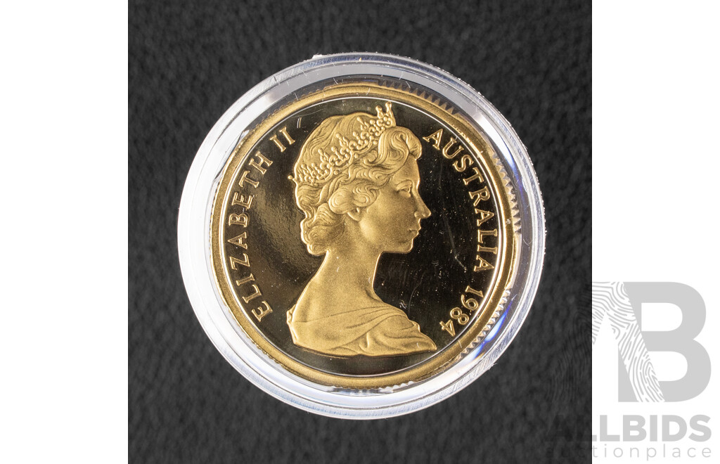 Australian RAM 1984 Proof One Dollar Coin, First Year Issue
