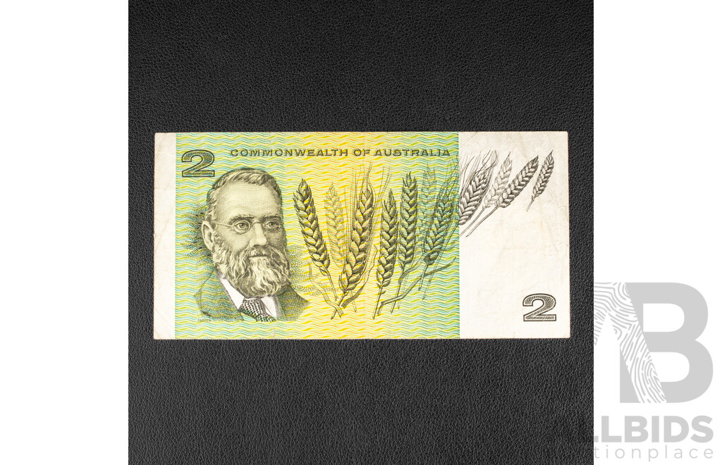 Australian 1968 Two Dollar STAR Note, Phillips/Randall, ZFP19517*