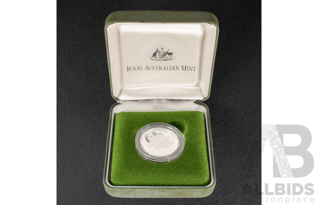 Australian 2001 Silver One Dollar Proof Coin, 100th Anniversary of the Army .999