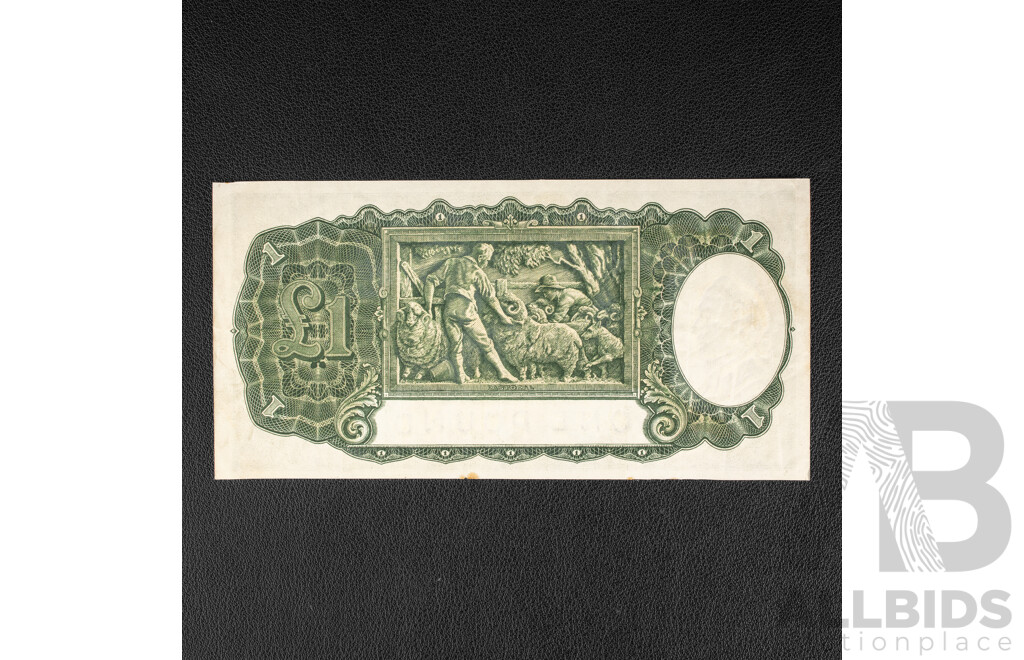 Australian 1938 One Pound Note, Sheehan/McFarlane