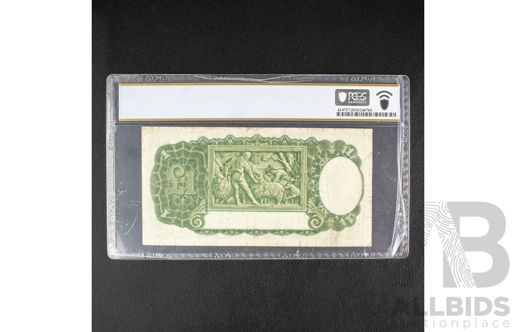Australian 1942 One Pound Note, Armitage/McFarlane VF