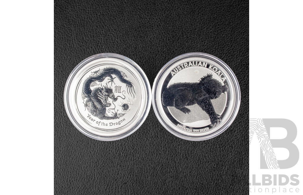 Australian Perth Mint 2011 Two Silver Fifty Cent Coin Set, ANDA Expo Bejing