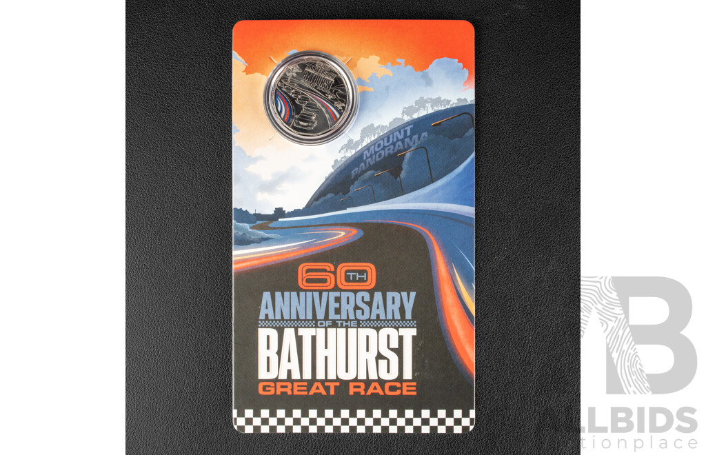 Australian 2023 Fifty Cent Coin, 60th Anniversary Bathurst 500