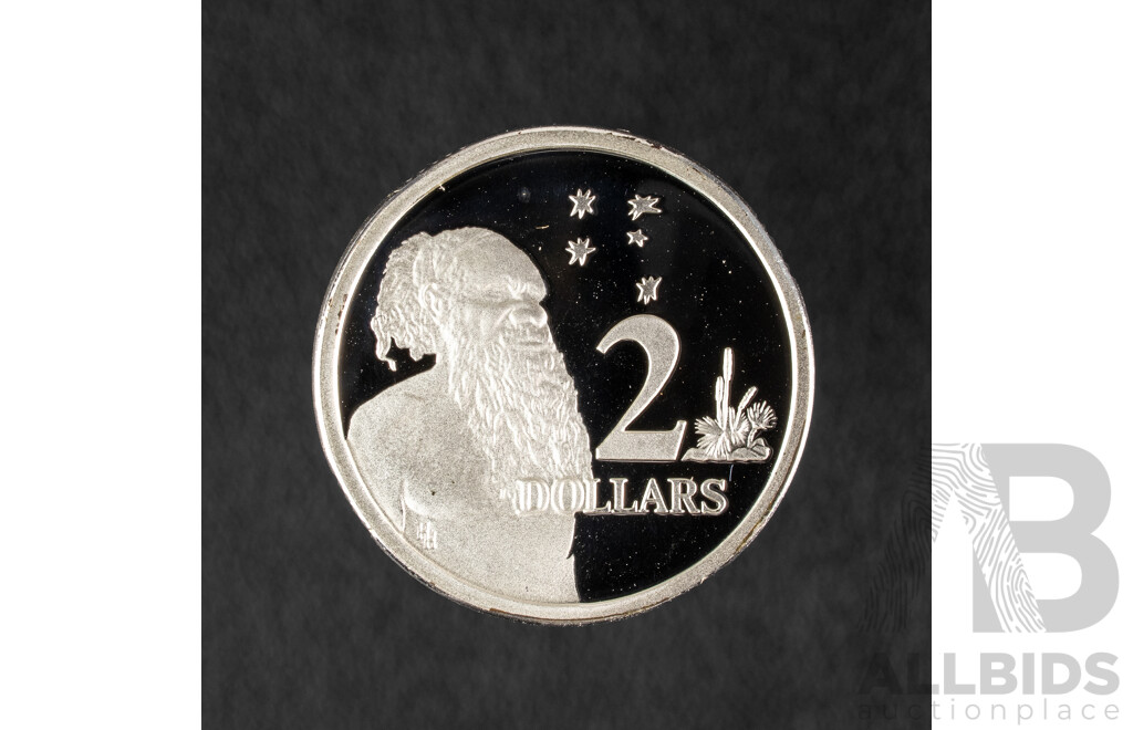 Australian RAM 1988 Silver Proof Two Dollar Coin