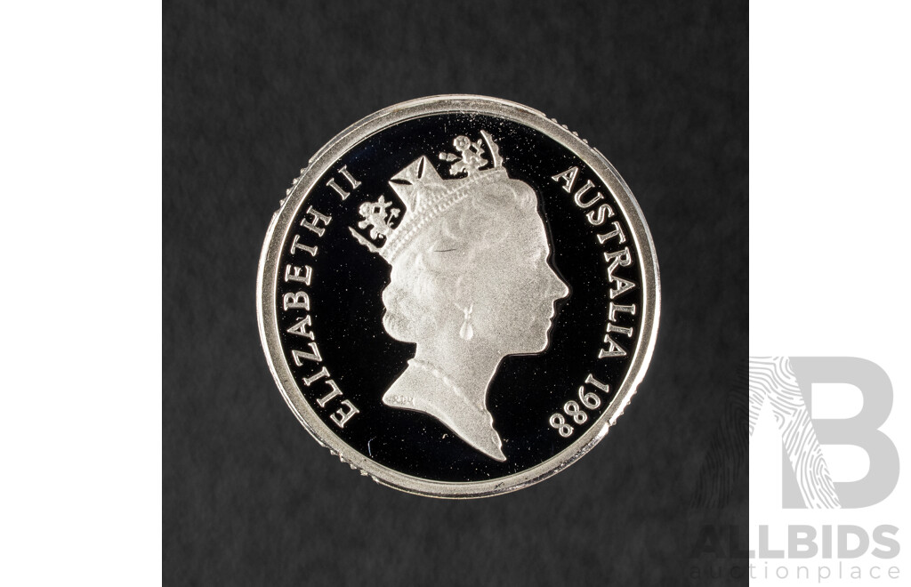 Australian RAM 1988 Silver Proof Two Dollar Coin