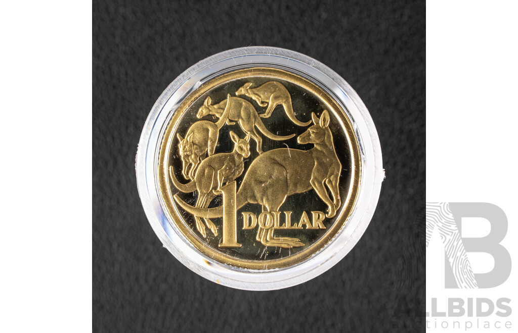 Australian RAM 1984 Proof One Dollar Coin, First Year Issue