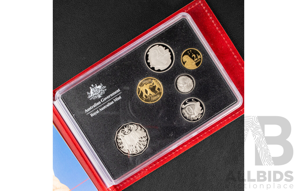 Australian 2007 Six Proof Coin Set, Year of the Surf Life Saver