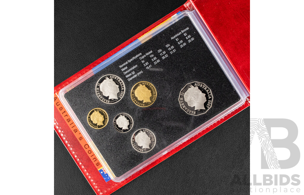Australian 2007 Six Proof Coin Set, Year of the Surf Life Saver
