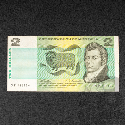 Australian 1968 Two Dollar STAR Note, Phillips/Randall, ZFP19517*