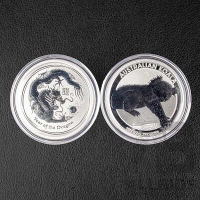 Australian Perth Mint 2011 Two Silver Fifty Cent Coin Set, ANDA Expo Bejing