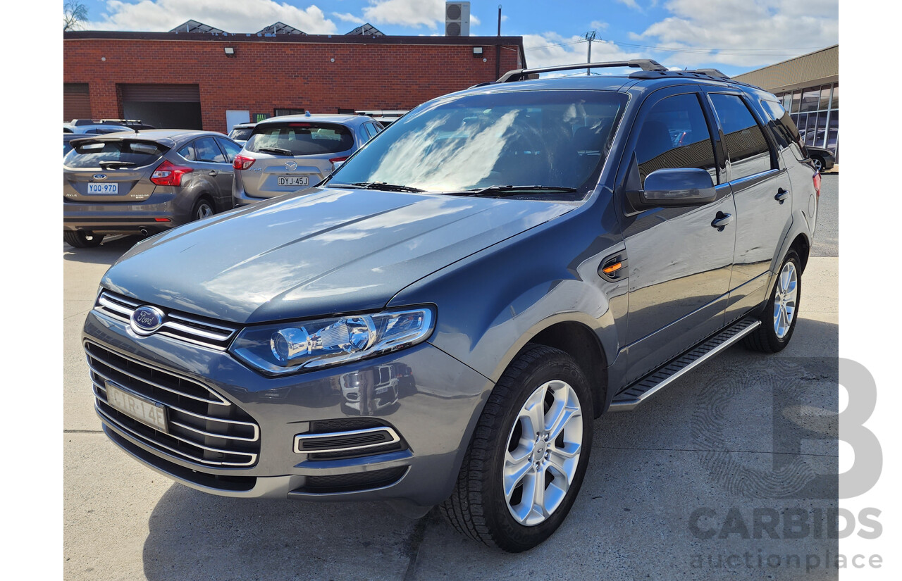 09/2012 Ford Territory TX (4x4) SZ 4d Wagon Grey 2.7L