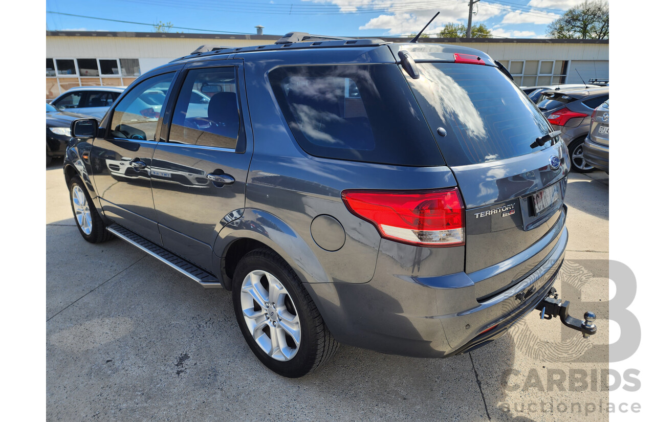 09/2012 Ford Territory TX (4x4) SZ 4d Wagon Grey 2.7L