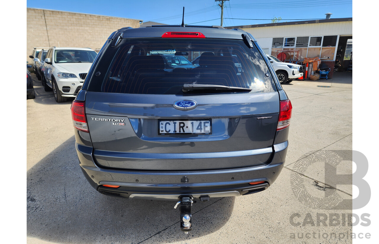 09/2012 Ford Territory TX (4x4) SZ 4d Wagon Grey 2.7L