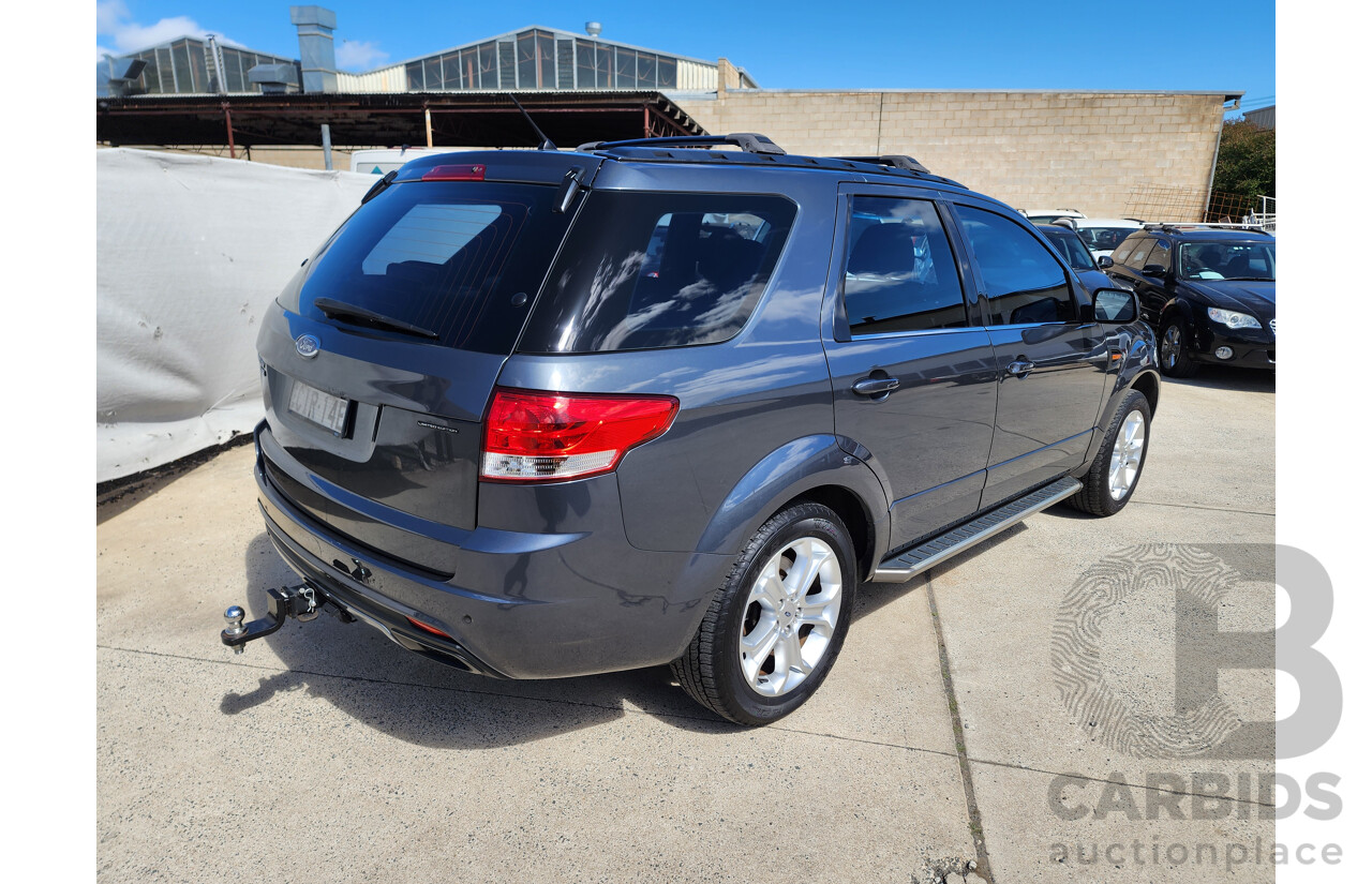 09/2012 Ford Territory TX (4x4) SZ 4d Wagon Grey 2.7L