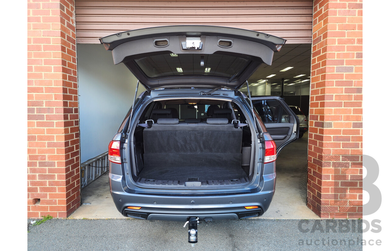 09/2012 Ford Territory TX (4x4) SZ 4d Wagon Grey 2.7L