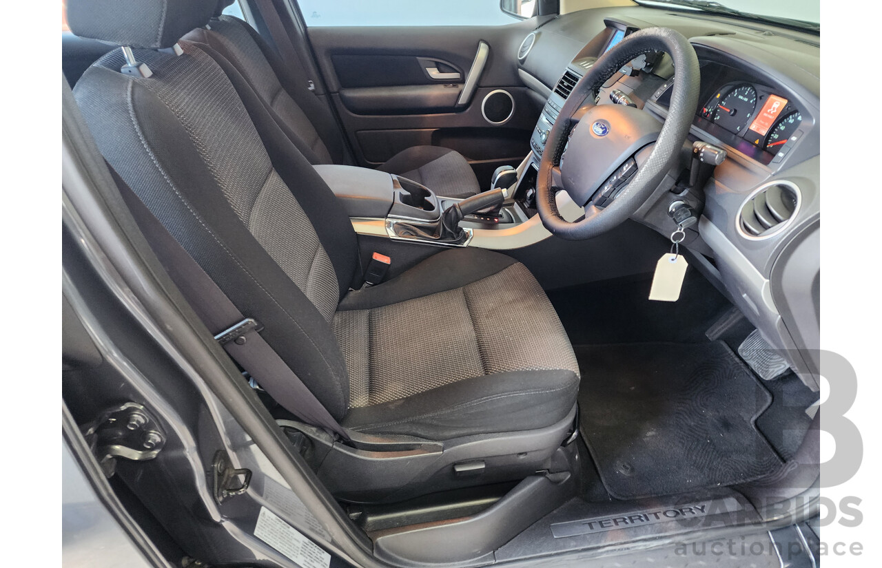 09/2012 Ford Territory TX (4x4) SZ 4d Wagon Grey 2.7L