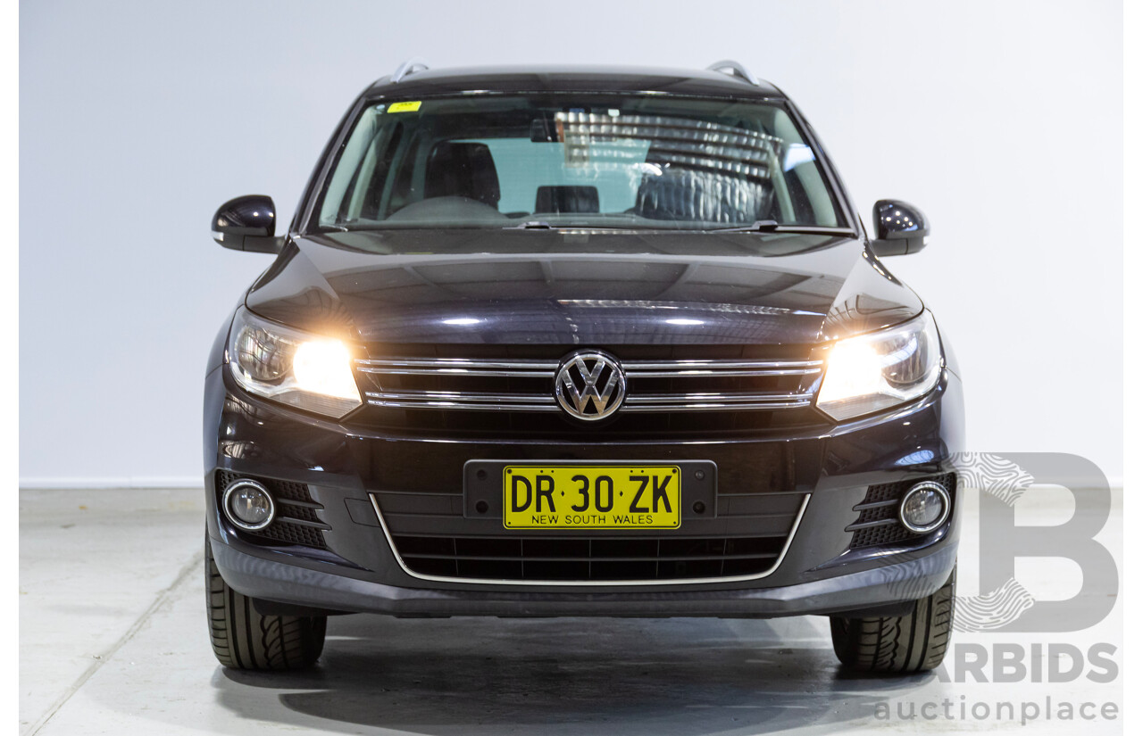 09/2014 Volkswagen Tiguan 132 TSI (4x4) 5NC MY15 4d Wagon Black Turbo 2.0L