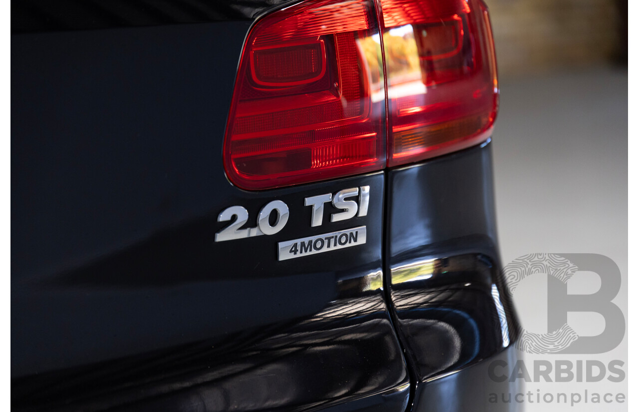 09/2014 Volkswagen Tiguan 132 TSI (4x4) 5NC MY15 4d Wagon Black Turbo 2.0L
