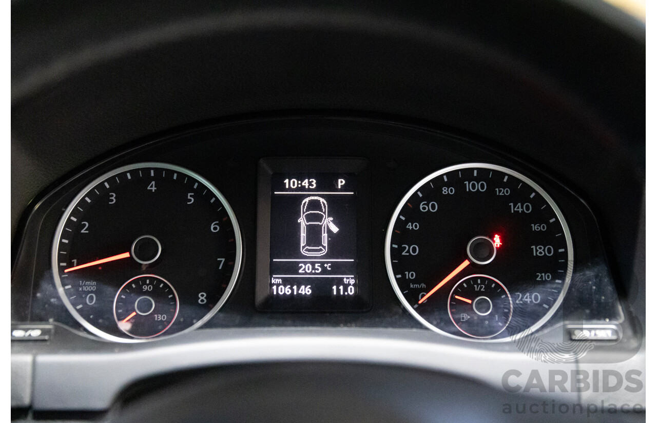 09/2014 Volkswagen Tiguan 132 TSI (4x4) 5NC MY15 4d Wagon Black Turbo 2.0L