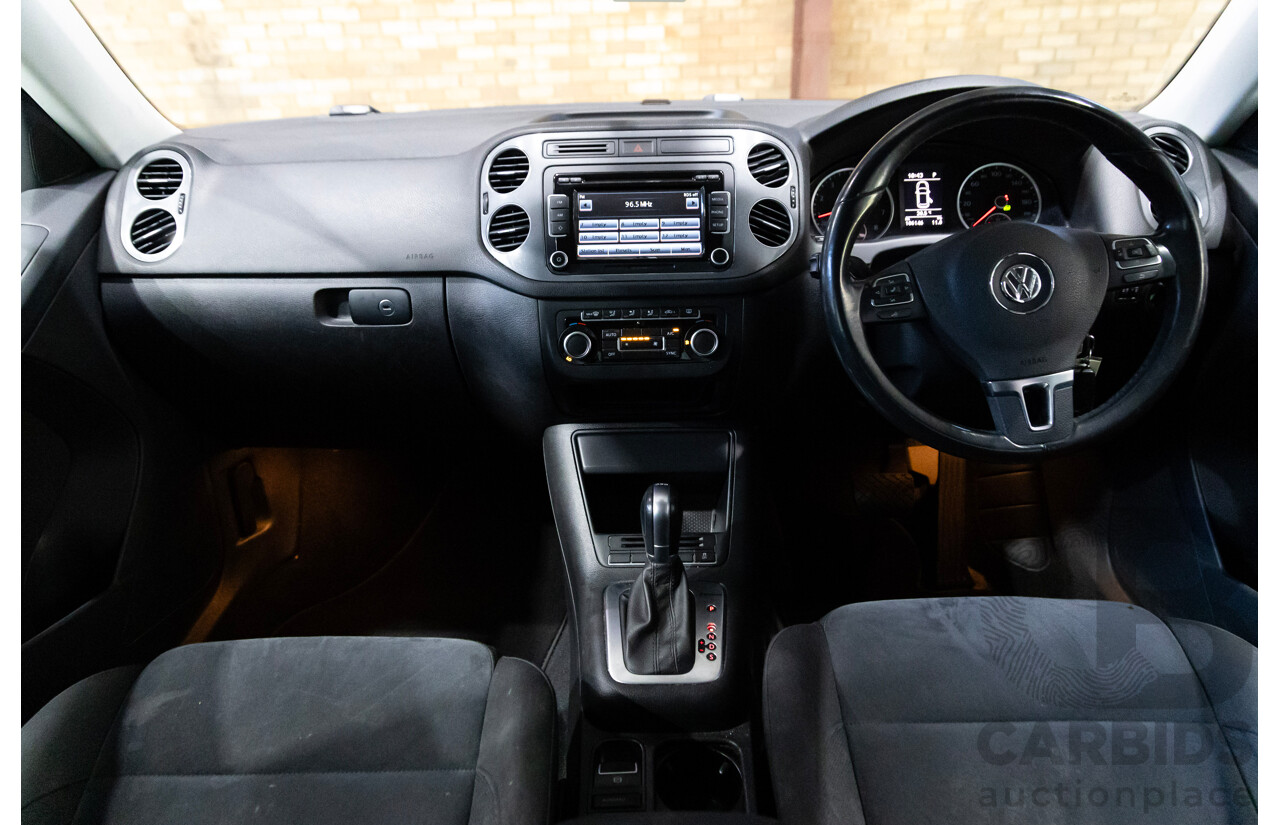 09/2014 Volkswagen Tiguan 132 TSI (4x4) 5NC MY15 4d Wagon Black Turbo 2.0L