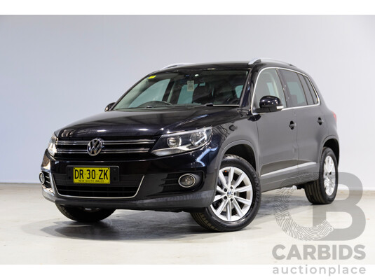 09/2014 Volkswagen Tiguan 132 TSI (4x4) 5NC MY15 4d Wagon Black Turbo 2.0L