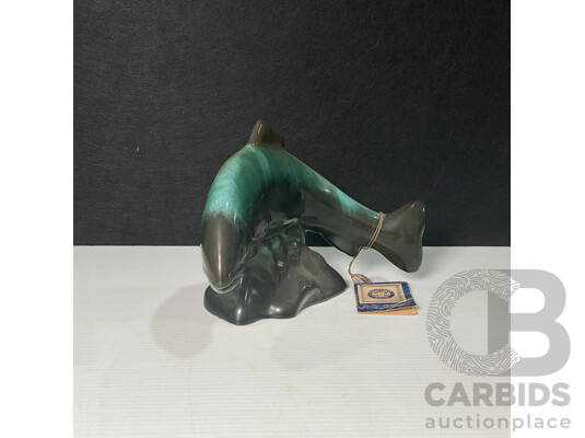 Canadian Blue Mountain Pottery Fish Figurine