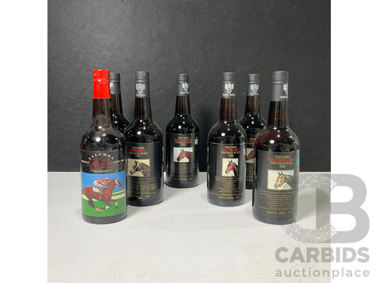 Set of Seven Yalumba Vintage Port