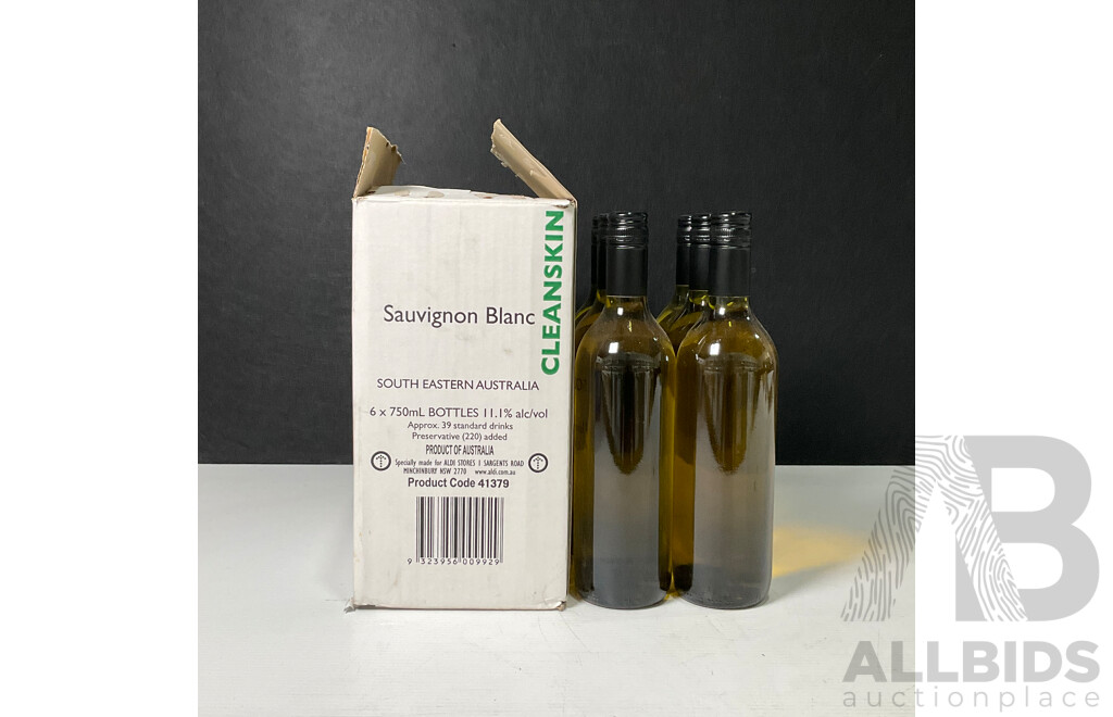 Set of Six Cleanskin Sauvignon Blanc