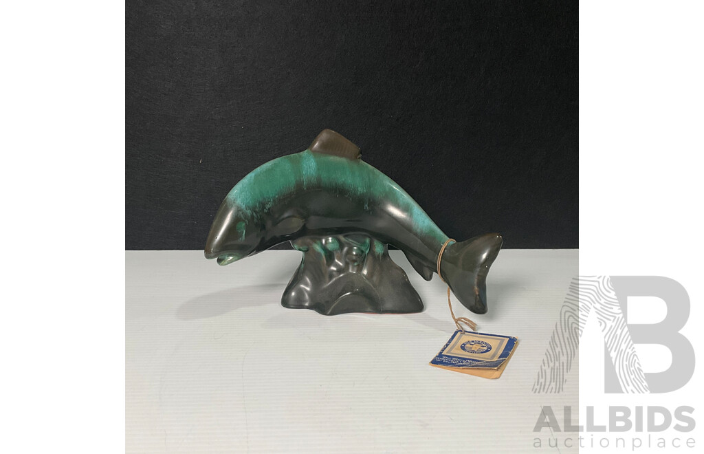 Canadian Blue Mountain Pottery Fish Figurine