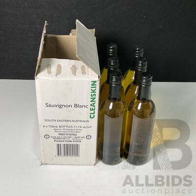 Set of Six Cleanskin Sauvignon Blanc