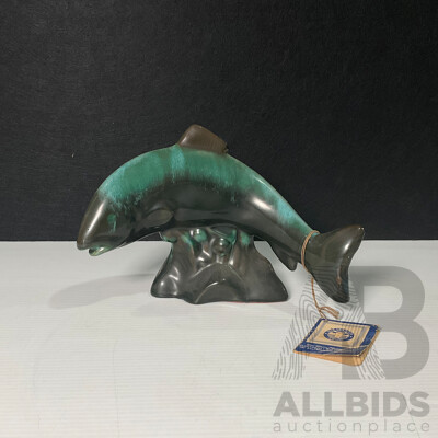 Canadian Blue Mountain Pottery Fish Figurine