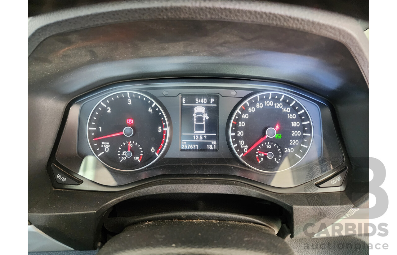 09/2018 Volkswagen Amarok V6 TDI 550 2H MY18 Dual Cab Utility Silver 3.0L