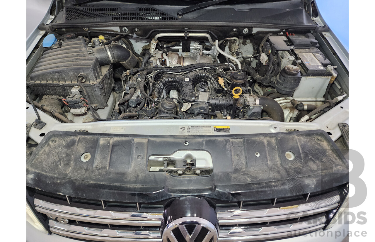 09/2018 Volkswagen Amarok V6 TDI 550 2H MY18 Dual Cab Utility Silver 3.0L